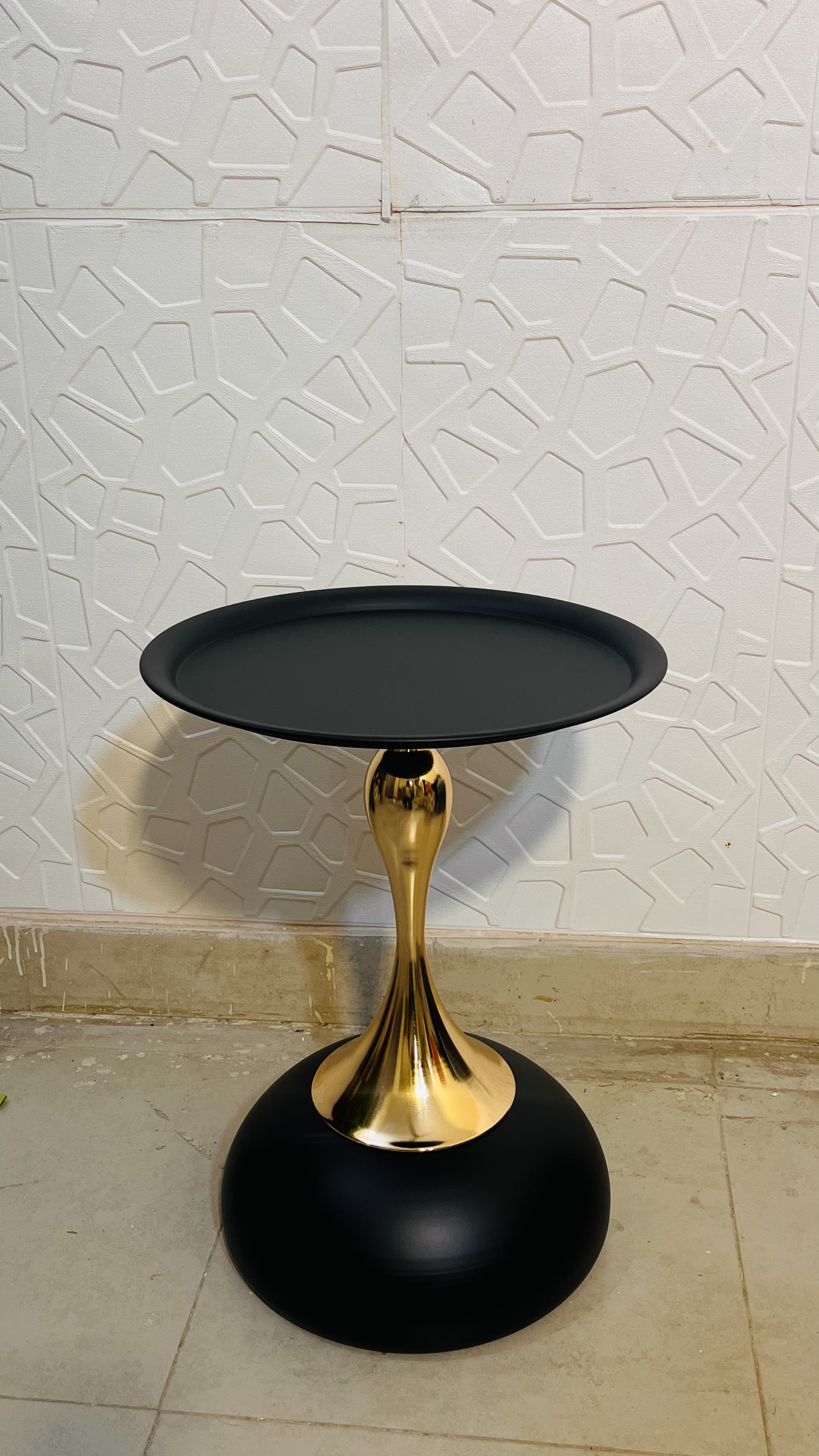 Metal table 21 inch height  — view 2